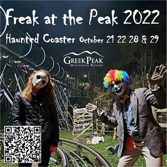 spooky characters - freak at the peak