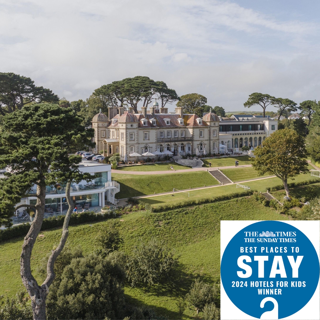 Fowey Hall named ‘Family-friendly hotel of the year’